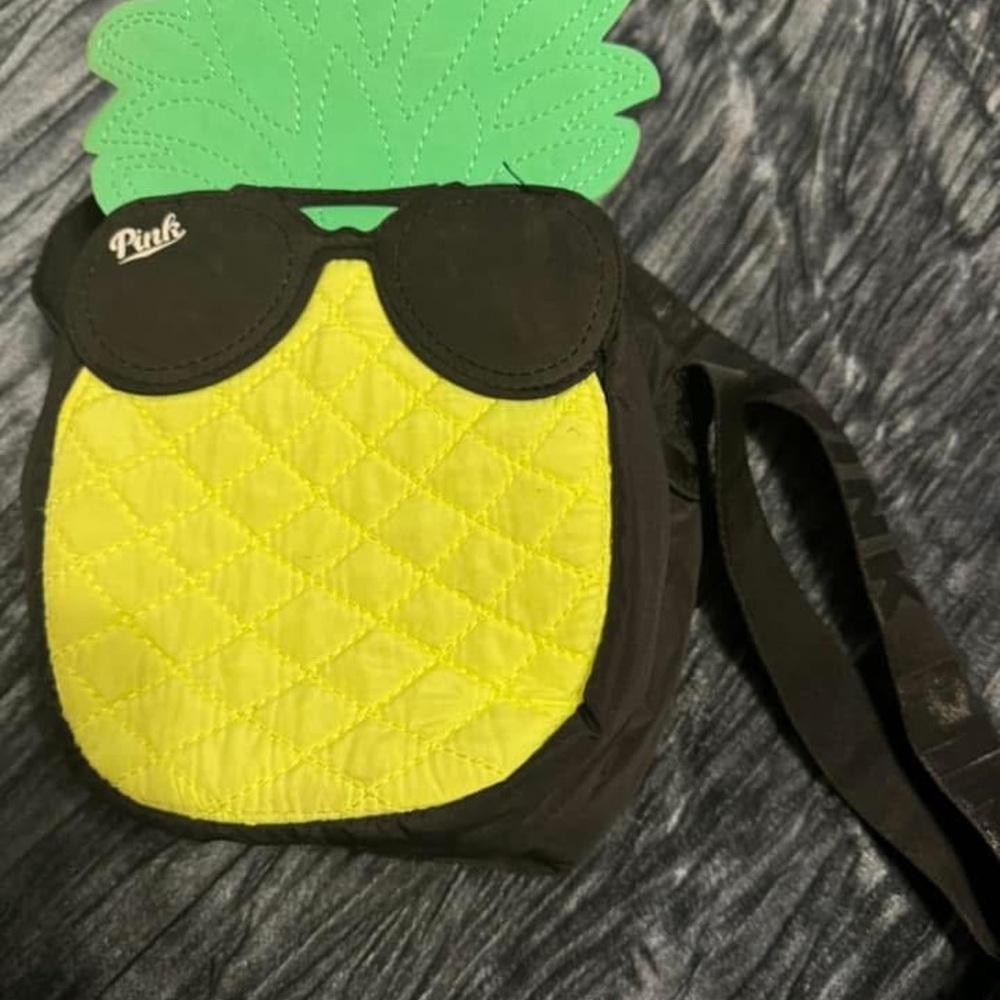 Pink Pineapple Crossbody Bag